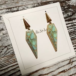 STELLA & DOT Winona Drop Earrings NEW**